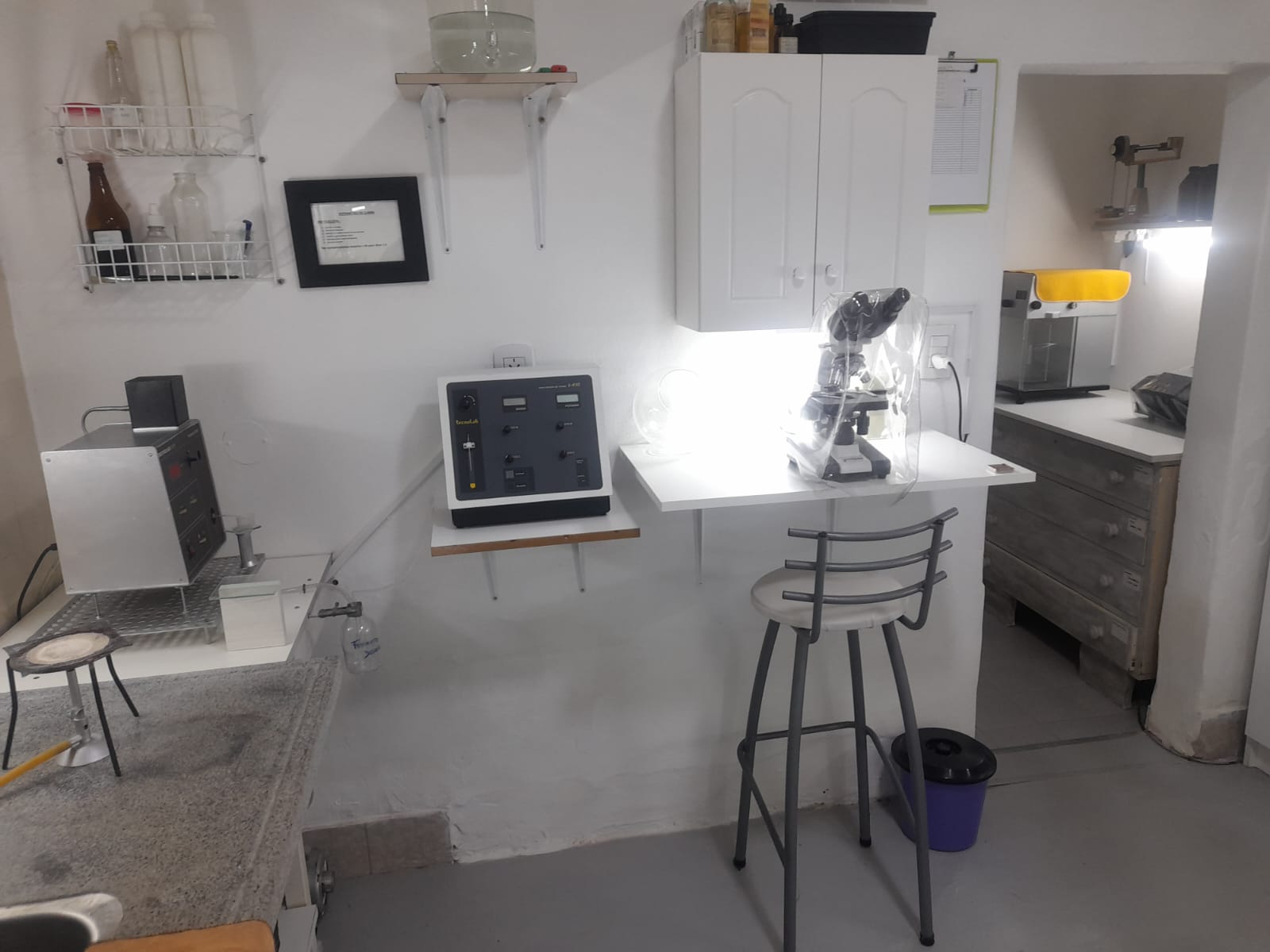 Sala del laboratorio CONTROL VET